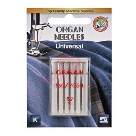 Набор универсальных игл ORGAN 130/705 №100 (5 шт.) в интернет-магазине Hobbyshop.by по разумной цене